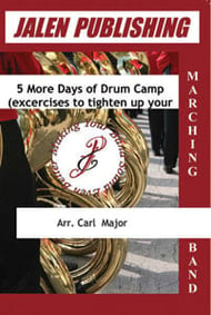 5 More Days of Drum Camp Marching Band sheet music cover Thumbnail